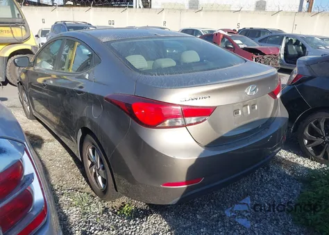 2015 Hyundai Elantra Se from USA, damaged, VIN 5NPDH4AE8FH585739